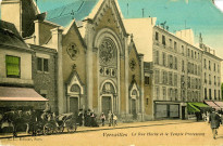 Versailles - La Rue Hoche et le Temple Protestant. E.L., Éditeur, Paris