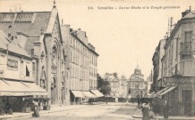Versailles - La Rue Hoche et le Temple protestant.