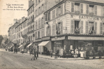 Versailles - La Rue Saint-Pierre, vers l'Avenue de Saint-Cloud. E.L.D.