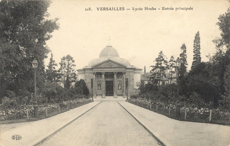 Versailles - Lycée Hoche - Entrée principale. E.L.D.