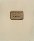 Ville de Versailles. Artois (rue d').Prêtres (rue des), Grand-Montreuil (rue du), Refuge (rue du). Eglise Saint-Symphorien et calque de modifications en 1889.