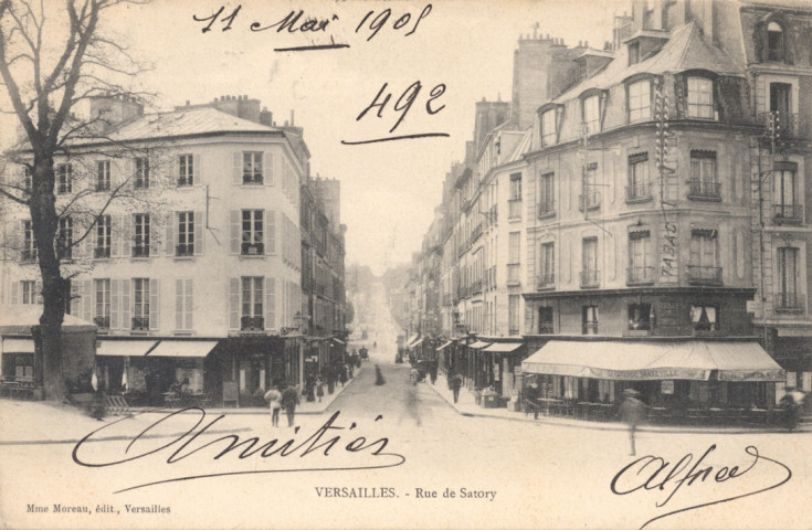Versailles - Rue de Satory. Mme Moreau, édit., Versailles