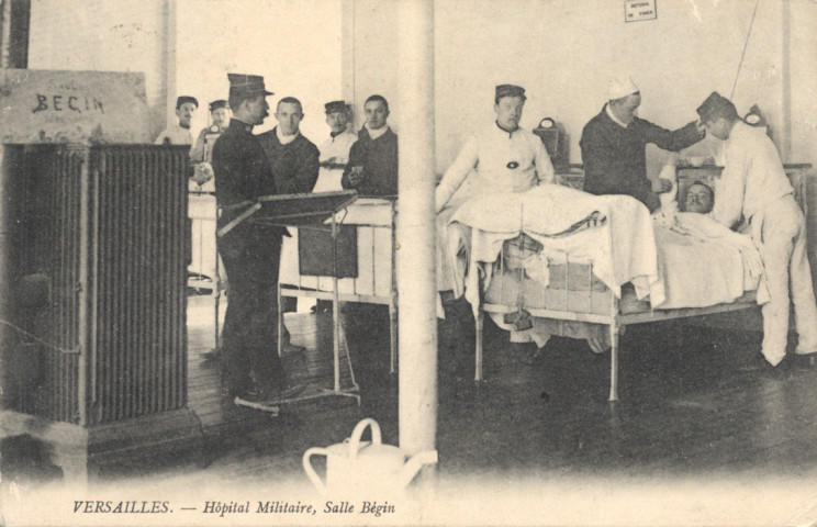 Versailles - Hôpital Militaire, Salle Bégin.
