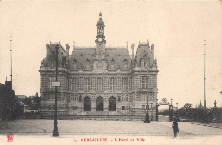 Versailles - L'Hôtel de Ville. Nancy