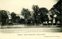 Versailles - Lycée de jeunes filles - Avenue de Paris. A. Bourdier, imp.-édit., Versailles