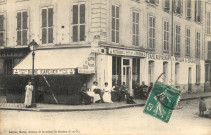 [Café-restaurant Le Pavillon de Bourgogne]. Édition Morel, avenue de la Grille, Saint-Gratien (S.-et-O.)