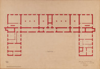 École normale de Versailles. Sous-sol (modification).