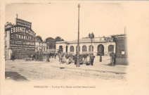 Versailles - La Gare Rive Droite (ou Gare Saint-Lazare). A. Bourdier, impr.-édit., Versailles