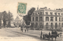 Versailles - La Caserne d'Artillerie et la Rue Hoche. L.L.