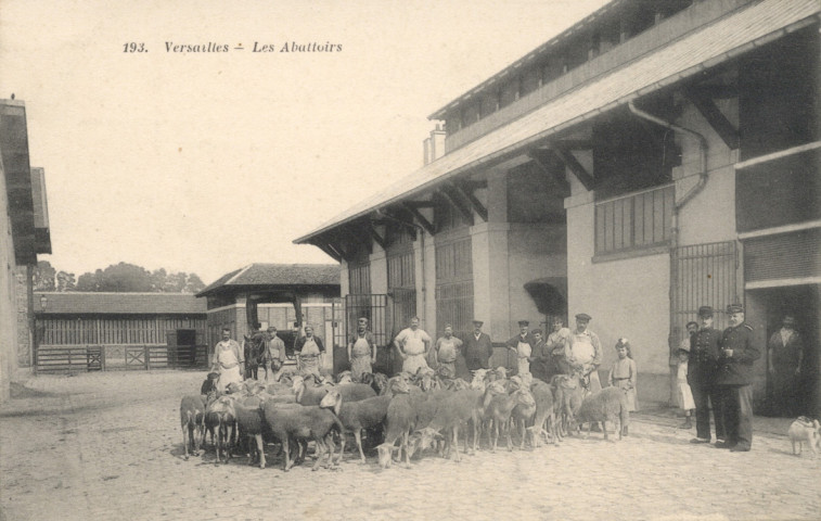 Versailles - Les Abattoirs. A. Bourdier, impr.-édit., Versailles