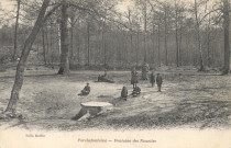 Porfontaine - Fontaine des Nouettes. Héliotypie A. Bourdier, Édit. Raffin, Versailles
