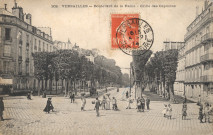 Versailles - Boulevard de la Reine - Grille des Capucins. E.L.D.