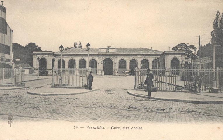 Versailles - Gare, rive Droite. Royer, 47 Place Carrière, Nancy