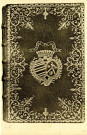 Bibliothèque de Versailles . Almanach de Flore - Reliure aux armes de Mme du Barry. Cliché M. Bréchin
