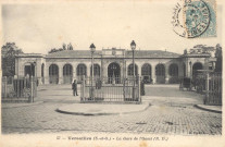 Versailles (S.-et-O.) - La Gare de l'Ouest (R. D.). B. F., Paris