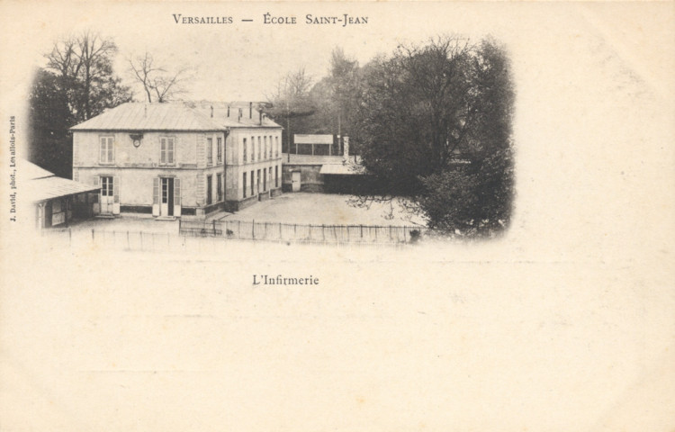Versailles - École Saint-Jean - L'Infirmerie. J. David, phot., Levallois-Paris