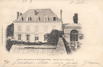 École Nationale d'Horticulture - Maison de la Direction. Cliché Sabattier, E.M. édit., Versailles