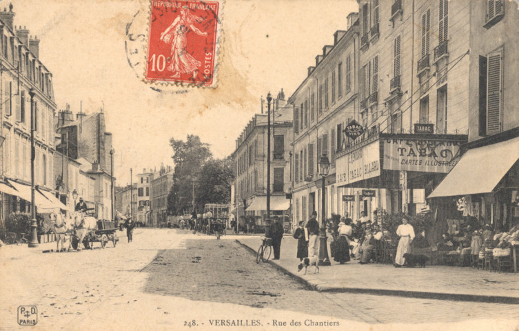 Versailles - Rue des Chantiers. P.D., Paris