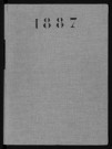 Registre des naissances (1887). Table alphabétique.
