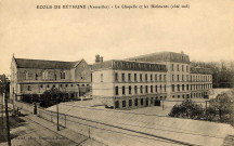 École de Béthune (Versailles) - La chapelle et les bâtiments (côté sud). J. David, phot., Levallois-Paris