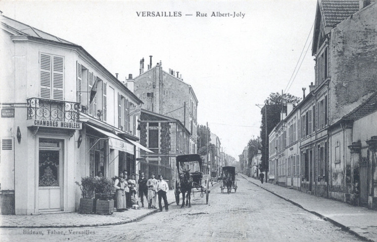 Versailles - Rue Albert-Joly. Bideau, Tabac, Versailles