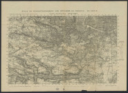 [Plan de Versailles et du département de Seine-et-Oise]. Ecole de perfectionnement des Officiers de Réserve du Génie. Année d'instruction 1929-1930.