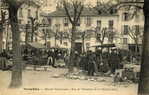 Versailles - Marché Saint-Louis - Rue de l'Occident et du Marché-Neuf.