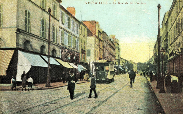 Versailles - Rue de la Paroisse. Chocolat Berthelot