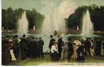 Versailles. Le parc. Les grandes Eaux. Le Char d'Apollon.