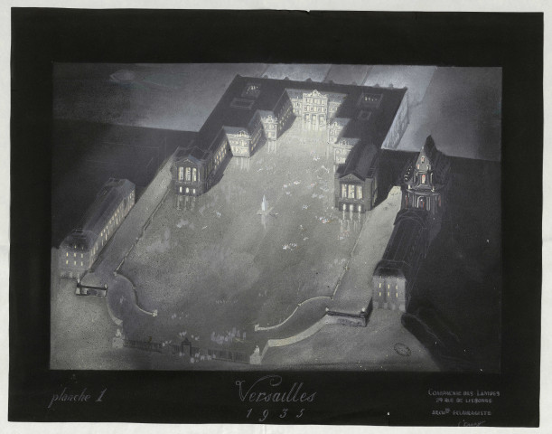 Versailles 1935, planche 1.
