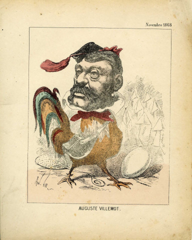 Caricature d'Auguste Villemot.