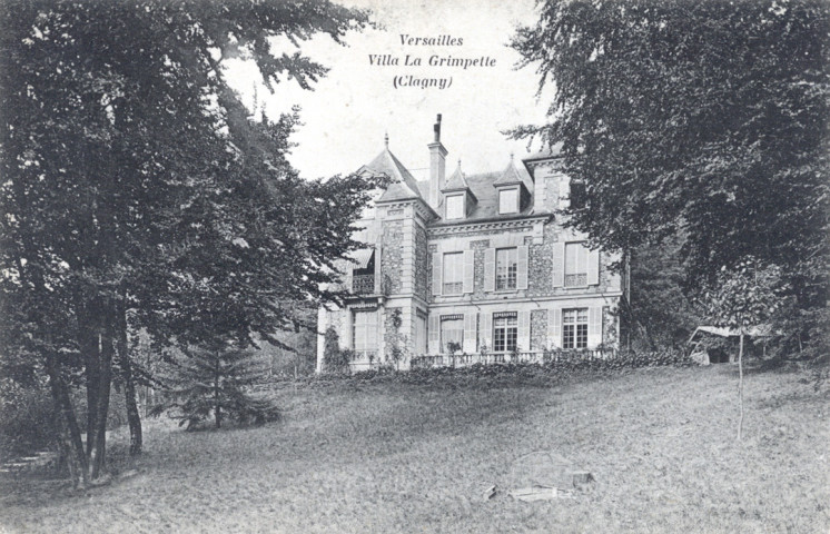 Versailles - Villa La Grimpette (Clagny). A. Bourdier, impr.-édit., Versailles