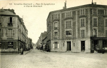 Versailles - Montreuil - Place St-Symphorien et Rue de Montreuil. Impr. Edia, Versailles