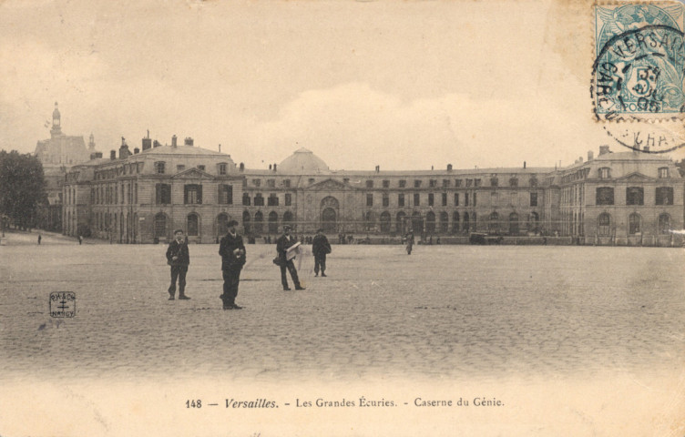 Versailles - Les Grandes Écuries - Caserne du Génie. P.H. et Cie, Nancy