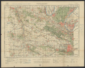 Plan de Versailles, carroyage kilométrique. Feuille XXII-14 (projection Lambert).