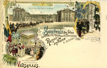 Souvenir des fêtes données en l'honneur des souverains Russes en France 5 au 9 octobre 1896. Versailles. Seughol et Magdelin éditeurs, Paris