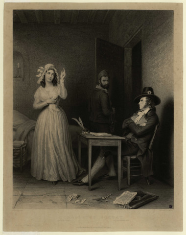 Charlotte Corday "Dieu seul est mon juge".