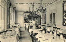 Restaurant de l'Hôtel Royal - Versailles. Phototypie d'Art A. Bourdier, Versailles
