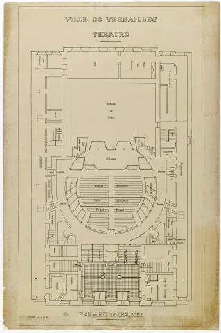 Théâtre Montansier. Rez-de-chaussée.