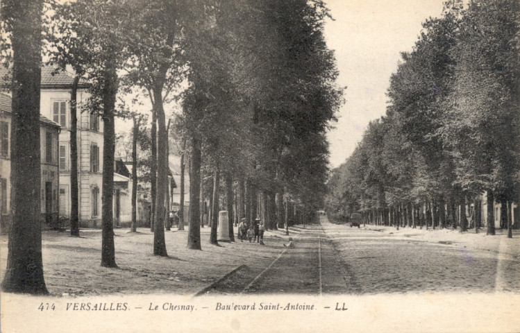 Versailles - Le Chesnay - Boulevard Saint-Antoine. L.L.