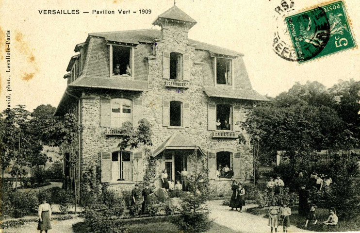 Versailles - Pavillon Vert - 1909. J. David, photo, Levallois-Paris