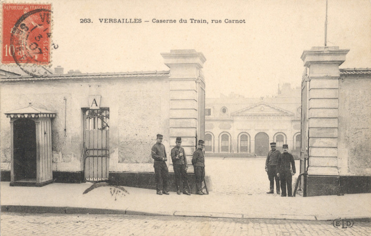 Versailles - Caserne du Train - rue Carnot. E.L.D.