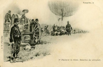 1er Régiment du Génie, Bataillon des Aérostiers. A. Bourdier, Versailles