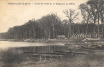 Versailles - École de Ponts du 1er Régiment de Génie. Impr. Catala, Paris