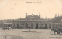 Versailles - Gare des Chantiers. Héliotypie E. Le Deley, Paris