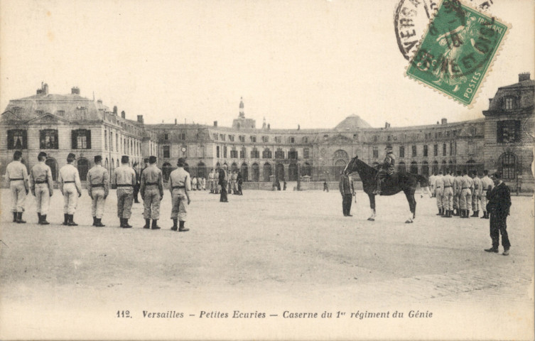 Versailles - Petites Écuries - Caserne du 1er régiment du Génie. Impr. Edia, Versailles