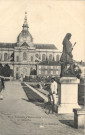 École Nationale d'Horticulture de Versailles - Statue de La Quintinie. A. Bourdier, impr.-édit., Versailles