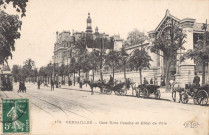 Versailles - Gare Rive Gauche et Hôtel de Ville. E.L.D.