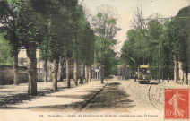 Versailles - Grille du Boulevard de la Reine conduisant aux Trianons. A. Bourdier, impr.-édit., Versailles