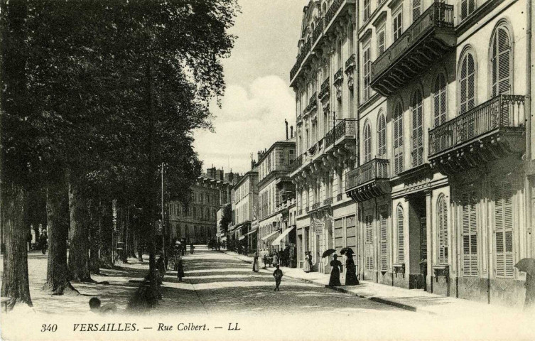 Versailles - Rue Colbert. L.L.